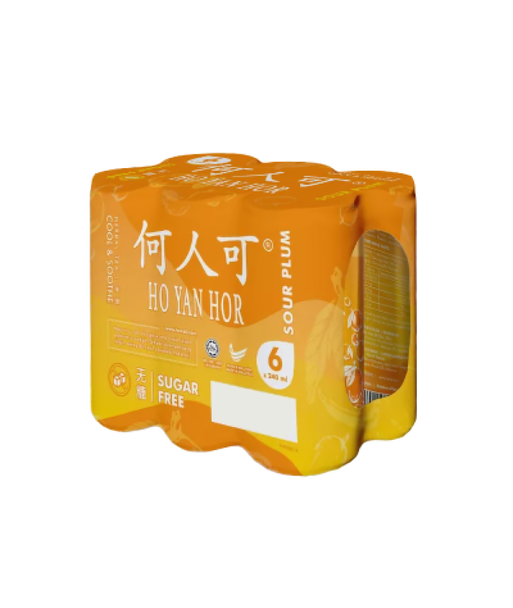 *Ho Yan Hor Herbal Tea Plum Flv 240ml*6s