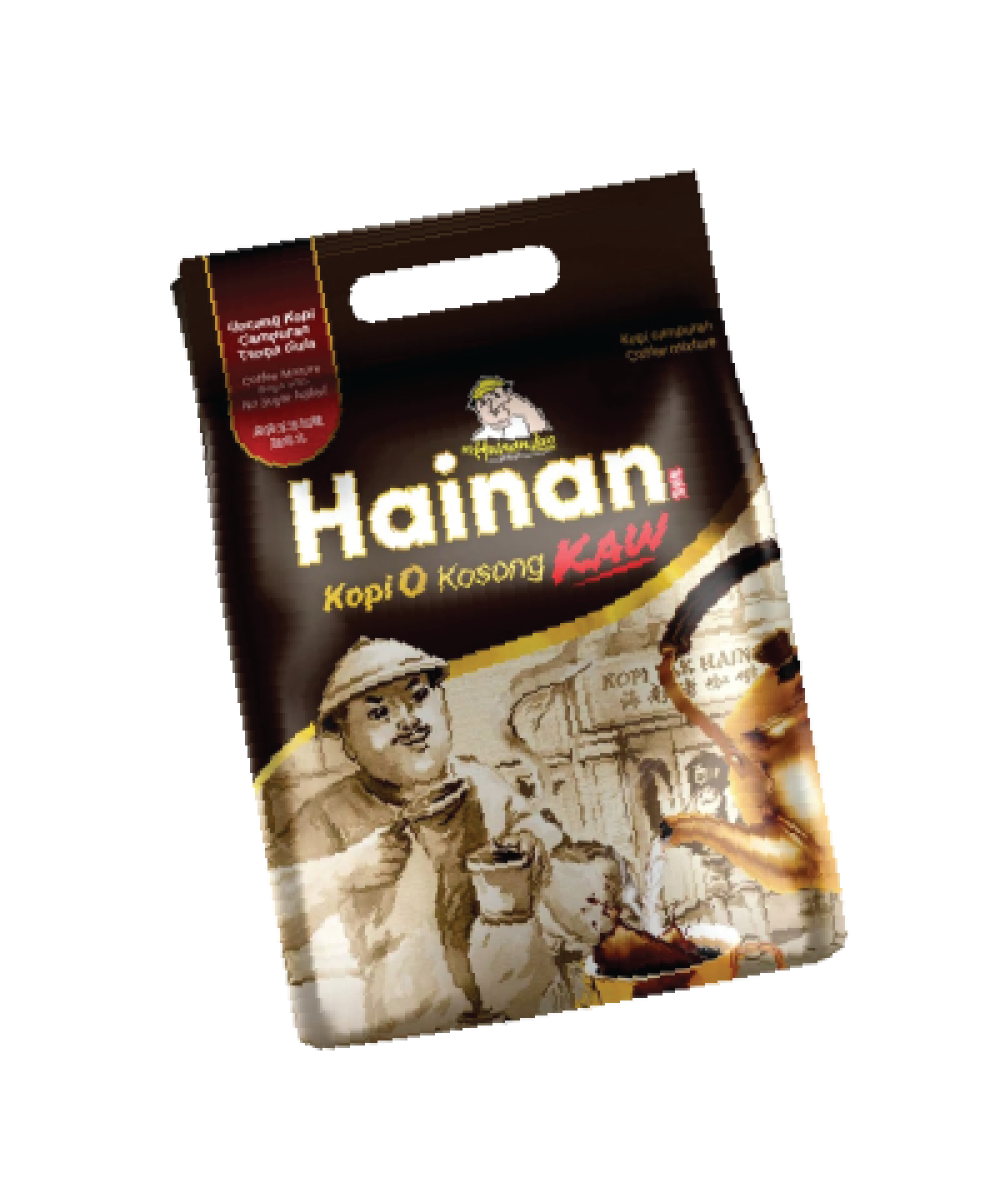 *Hainan Lao Kopi O Kosong Kaw 15g*15's