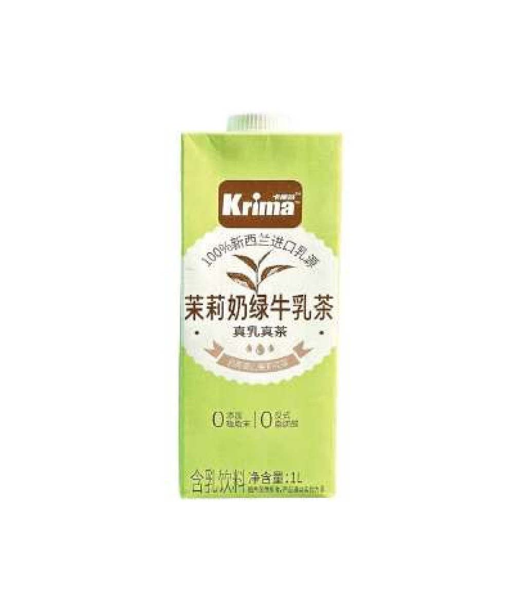 *Krima Milk Tea Jasmine Green Tea Flv 1L