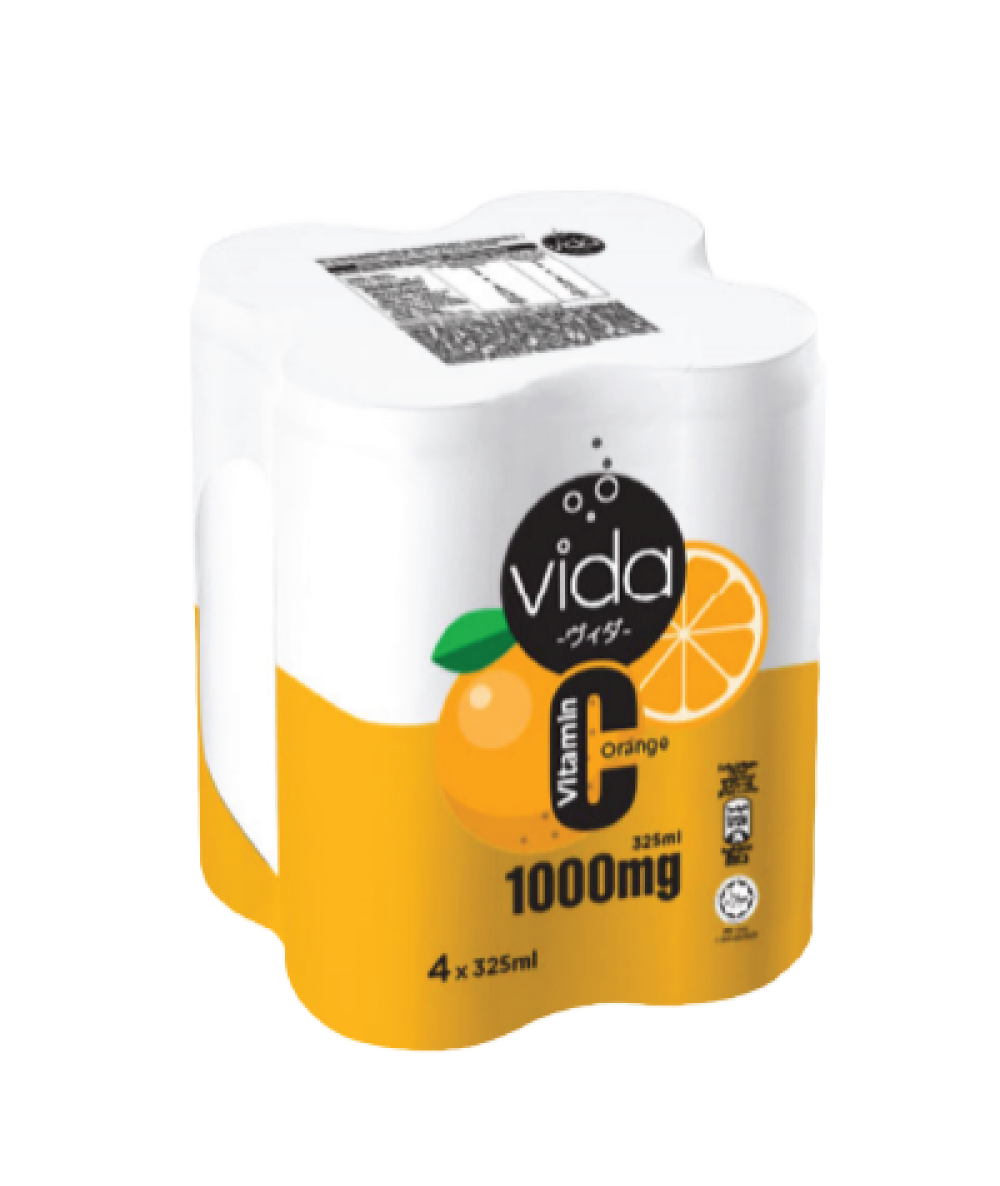 *Vida C Orange CP 325ml*4s