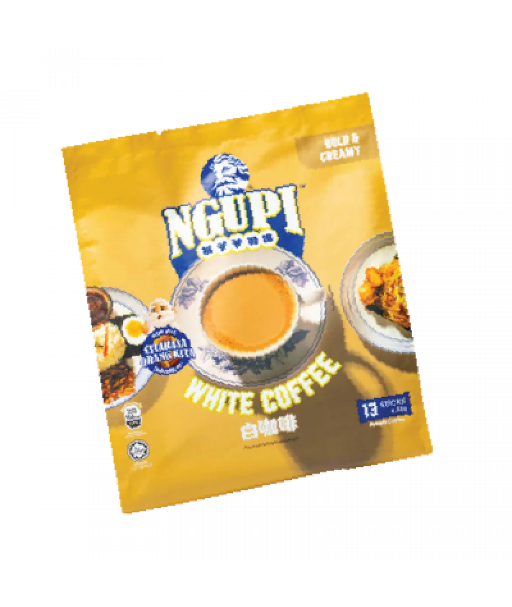 *Ngupi Premix White Coffee 33g*12s