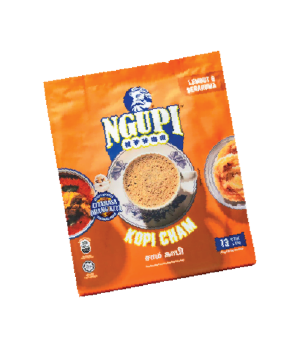 *Ngupi Premix Kopi Cham 31g*13s