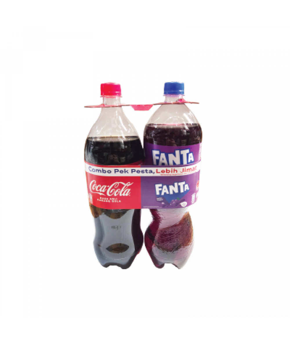 *Coca Cola + Fanta Grape Promo.P 1.5L*2s