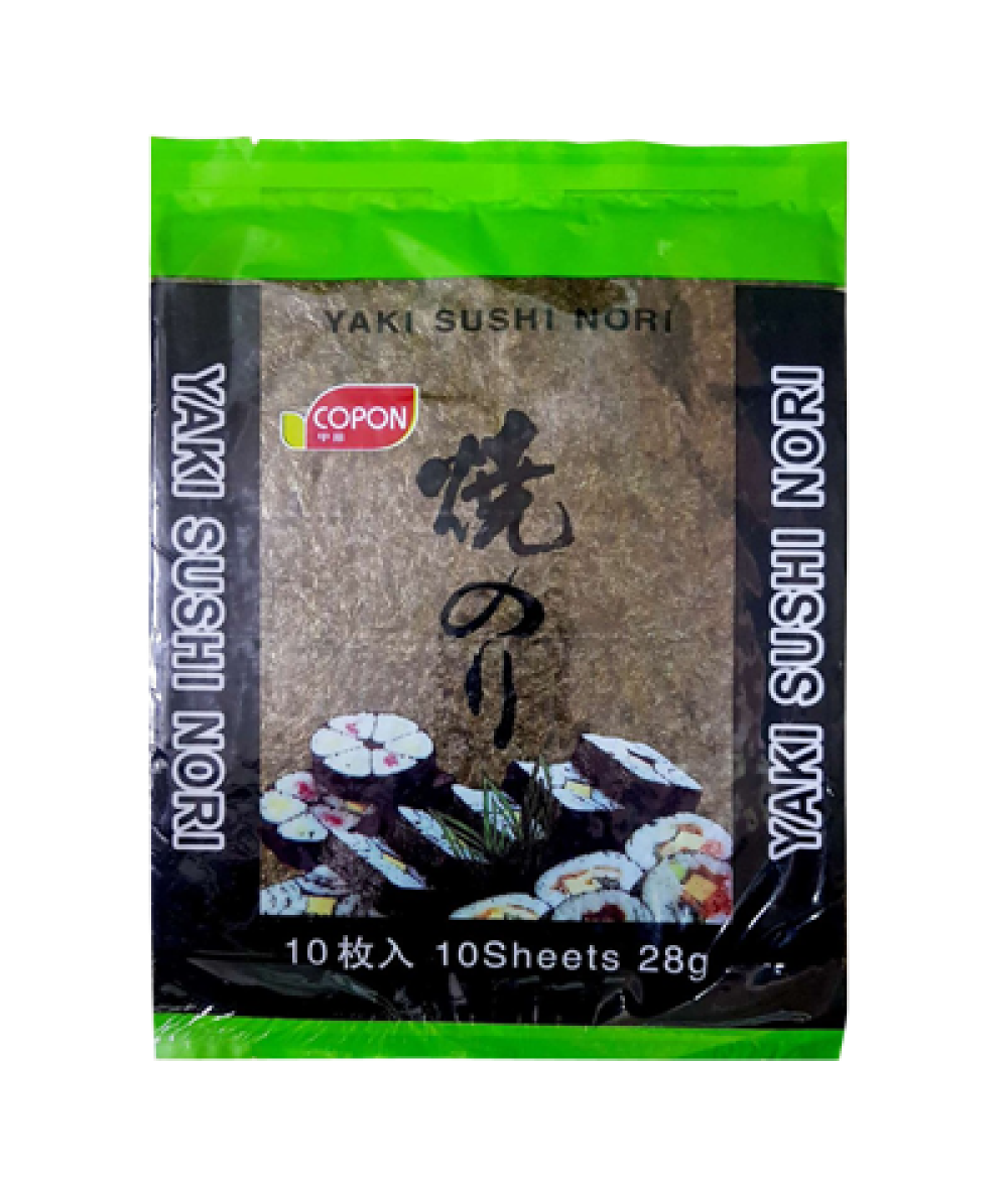 *Copon Yaki Sushi Nori Roasted Seaweed 28g*10s