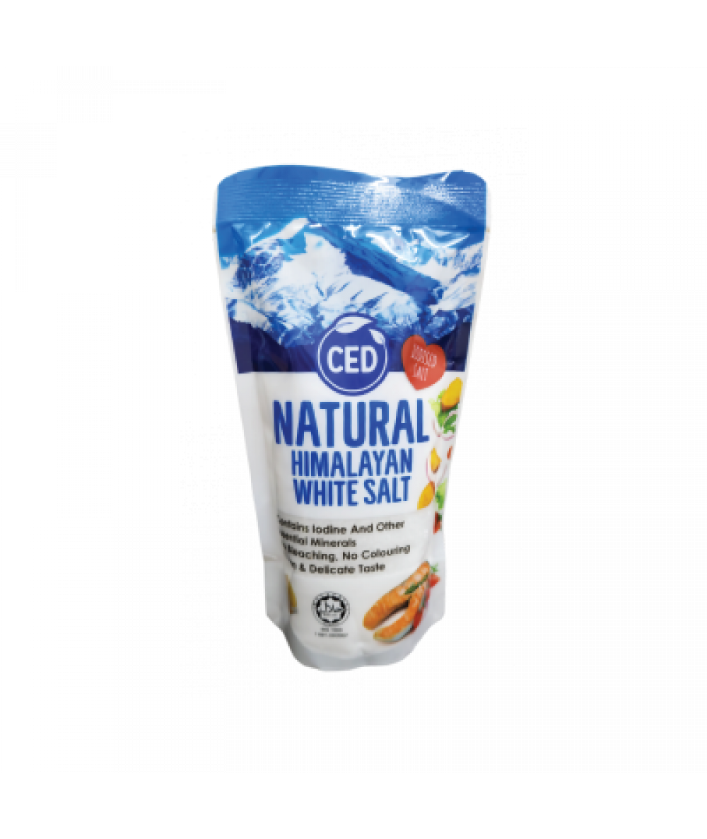 CED Natural Himalayan White Salt 500g