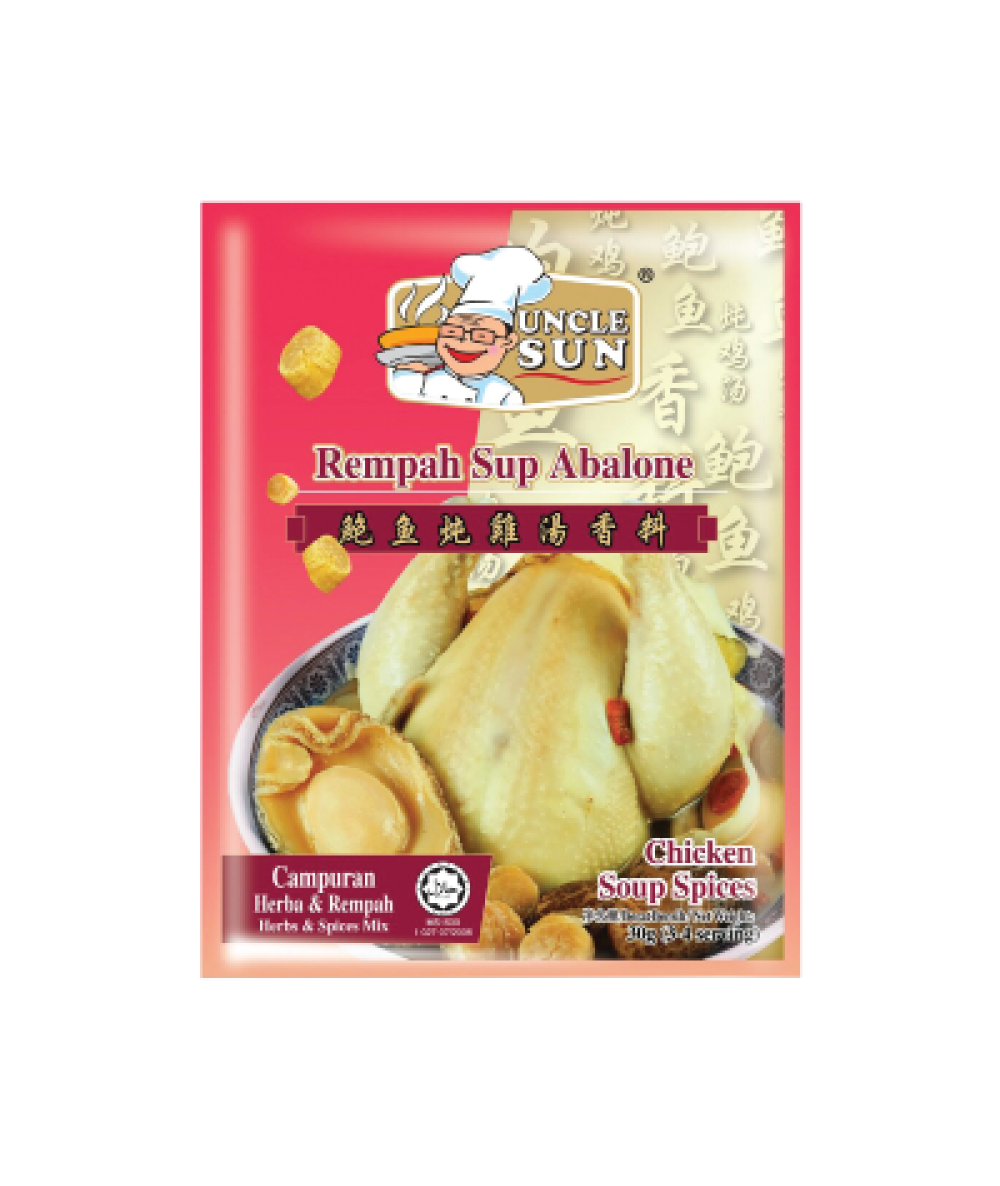 *Uncle Sun Abalone with Chicken Soup 30g
