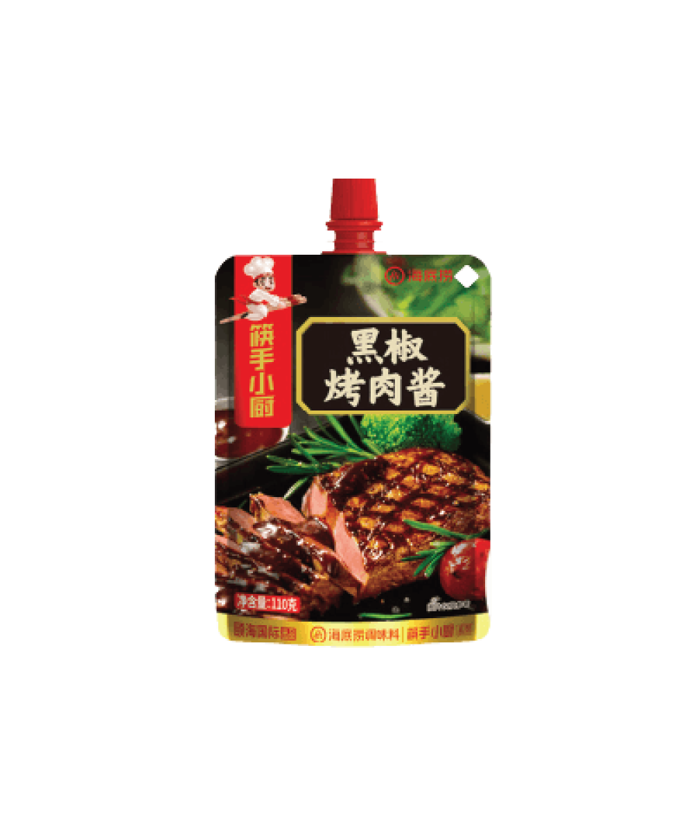 *Haidilao BBQ Sauce Black Pepper Flv 110g