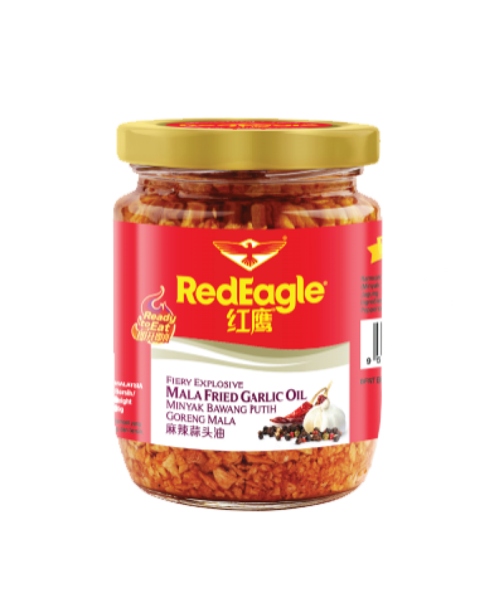 *Red Eagle Mala Fried Garlic Oil 200g