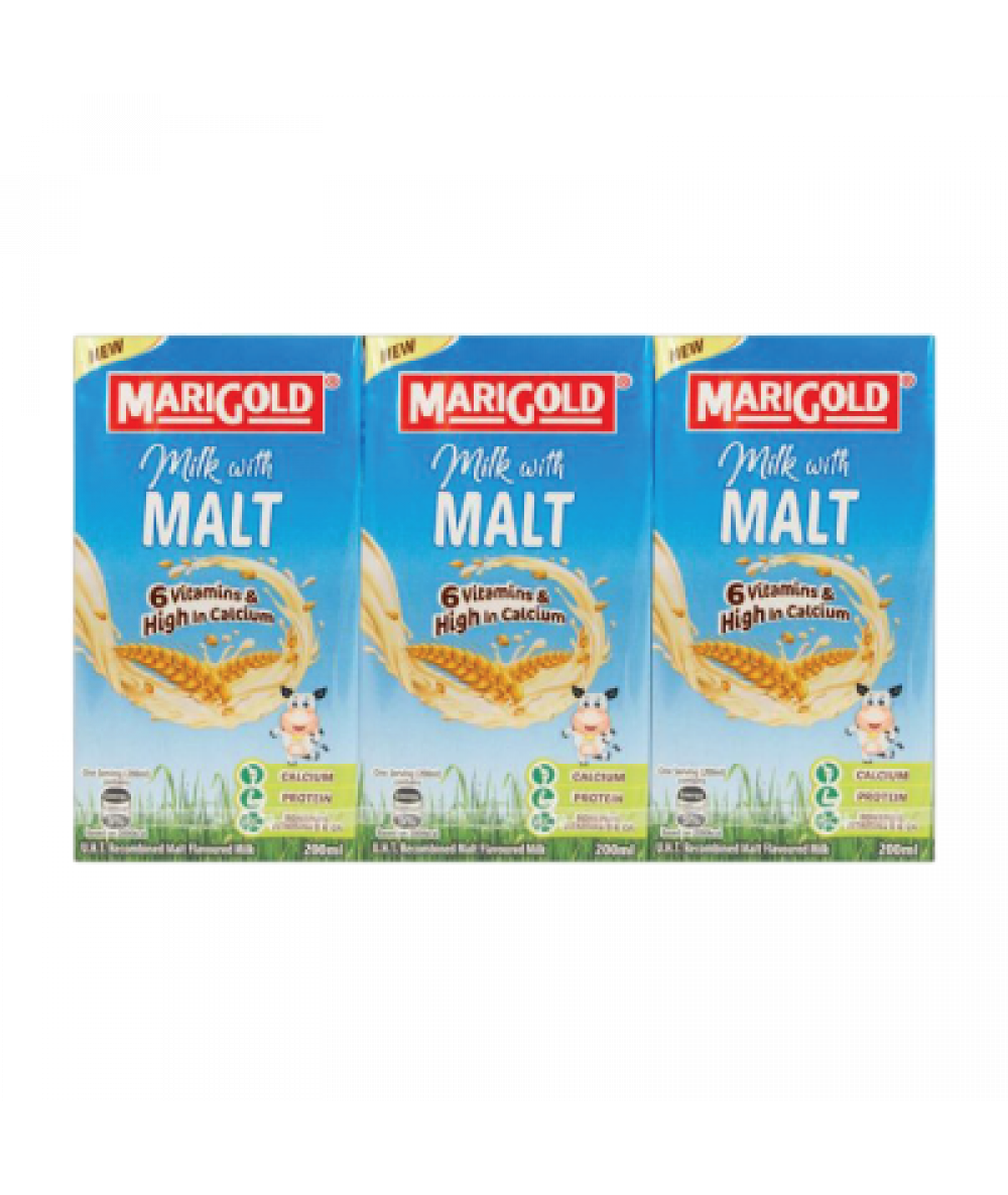 Marigold UHT Malt 200ml*3s