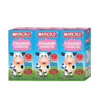 *Marigold UHT Strawberry 200ml*3s