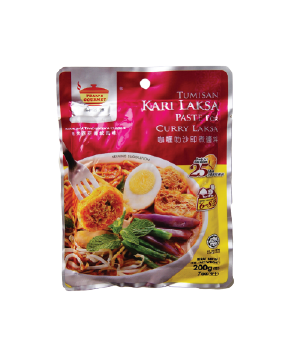 Tean's Curry Laksa Paste 200g
