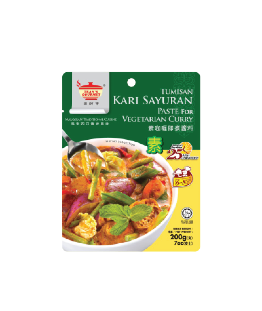 Tean's Vegetarian Curry Sauce 200g