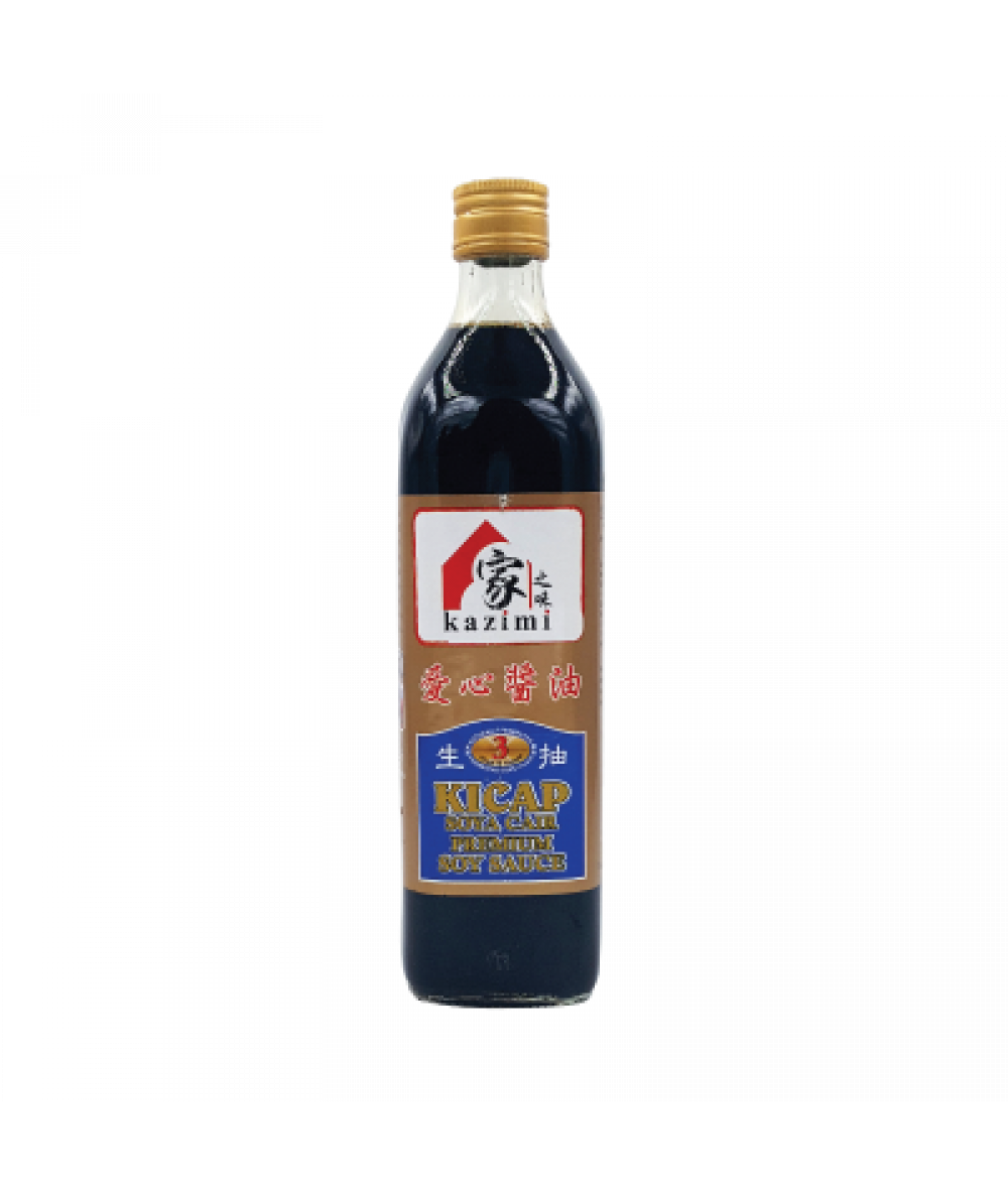 Kazimi Premium Light Soy Sauce (3Y) 750ml 