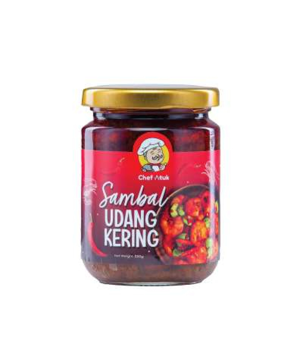 *Chef Atuk Sambal Udang Kering 220g