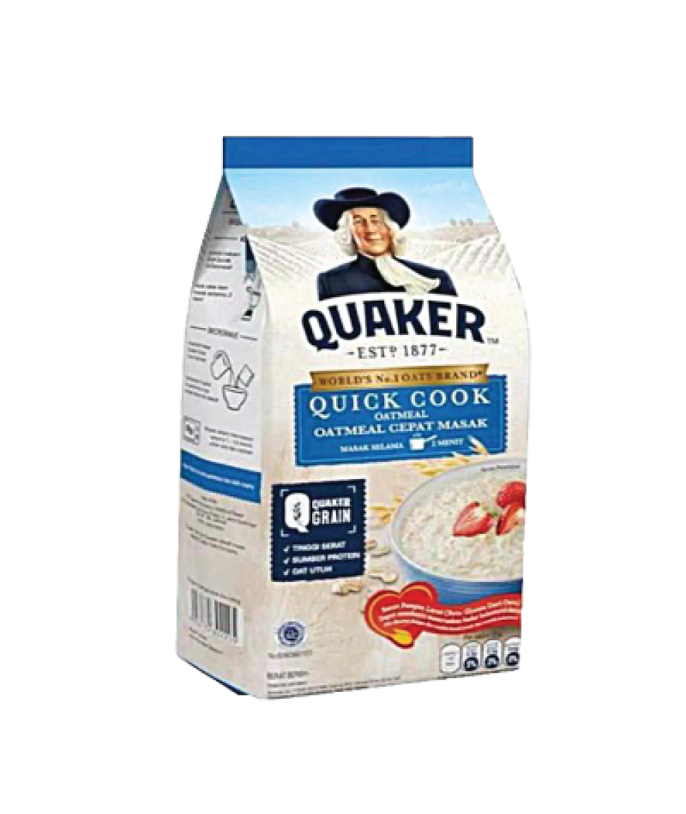 Quaker Oatmeal Quick Cook Blue 800g