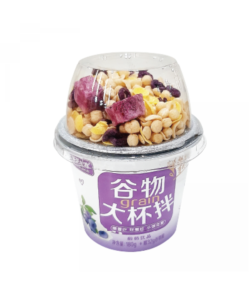*Yogurt Cereal Blueberry Flv 180g