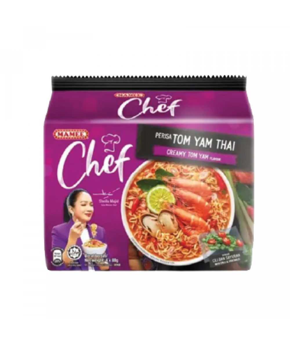 *Mamee Chef Tom Yam Flv 82g*4's