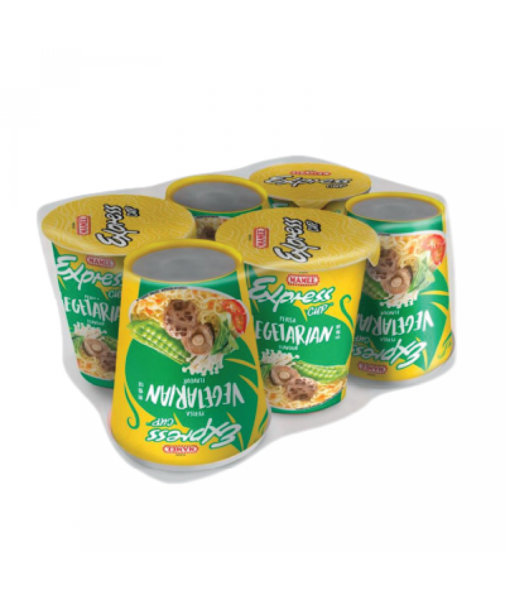 Mamee Express Cup Vegetarian 60g*6's