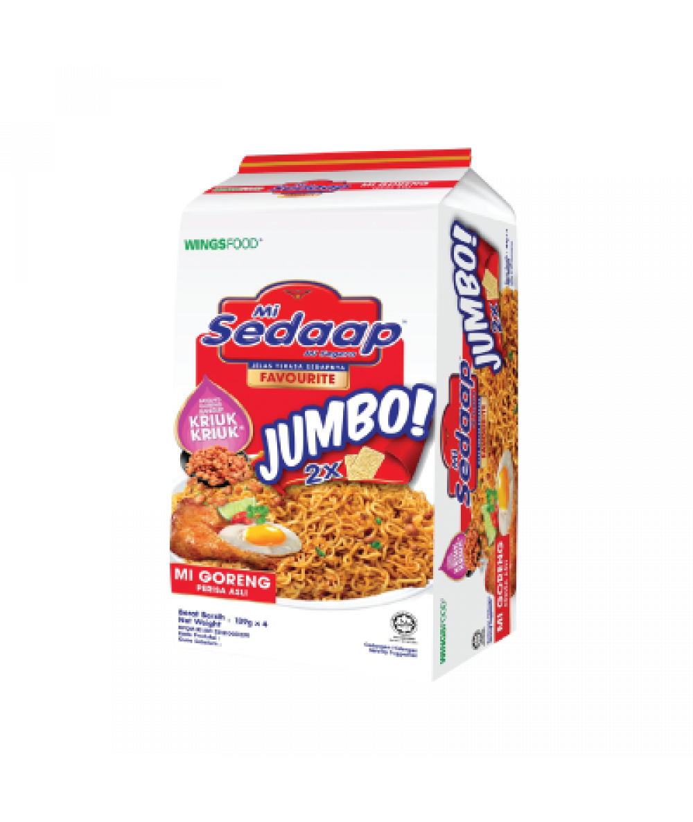 Mi Sedaap Goreng Jumbo 139g*4s