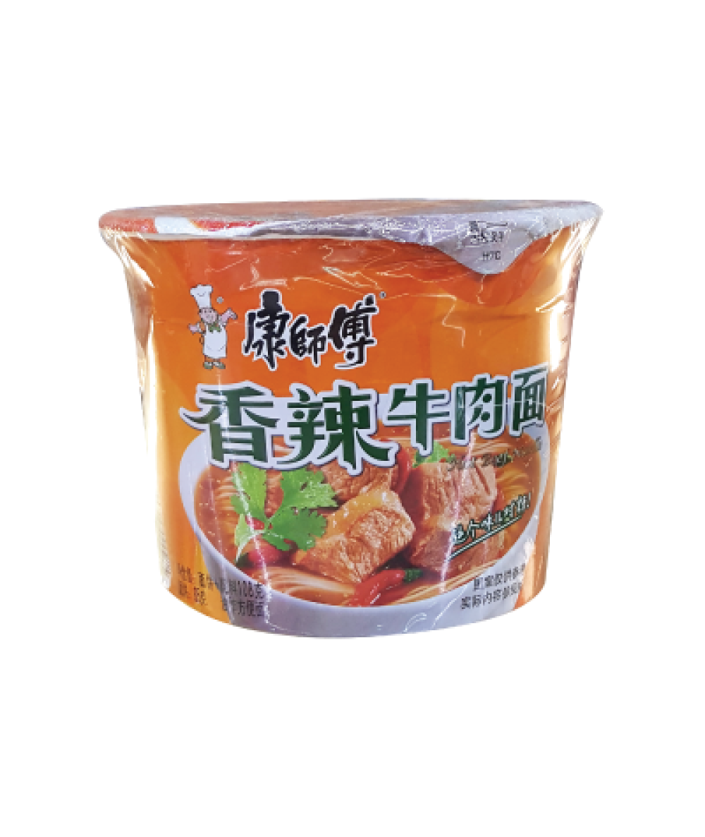 Master K. Roasted Spicy Beef Bowl Noodles 108g
