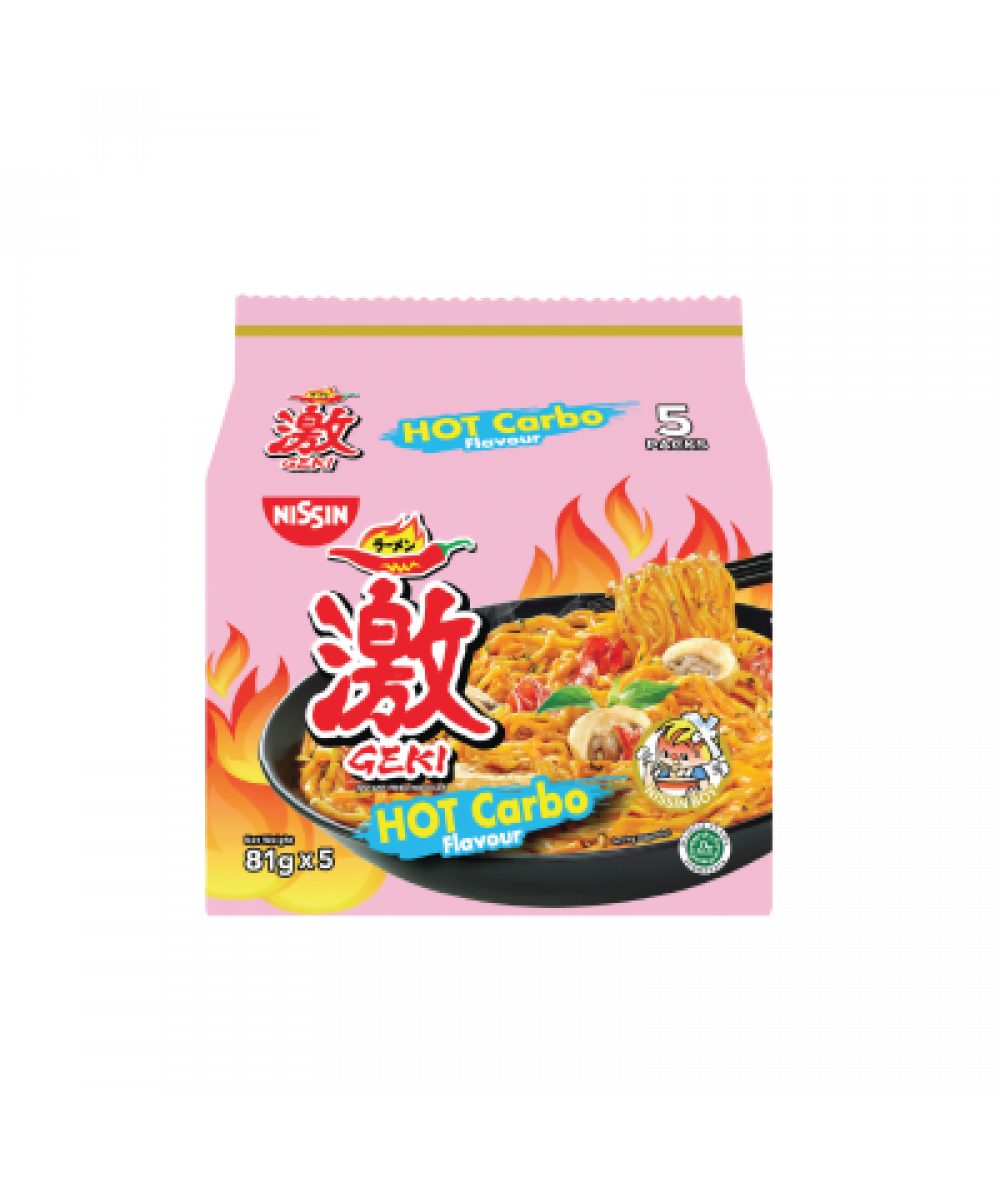 *Nissin Geki Hot Carbo Flv 81g*5s