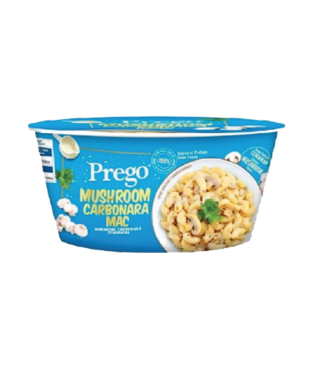 *Prego Mushroom Carbonara Mac Inst. Pasta 71g (bow