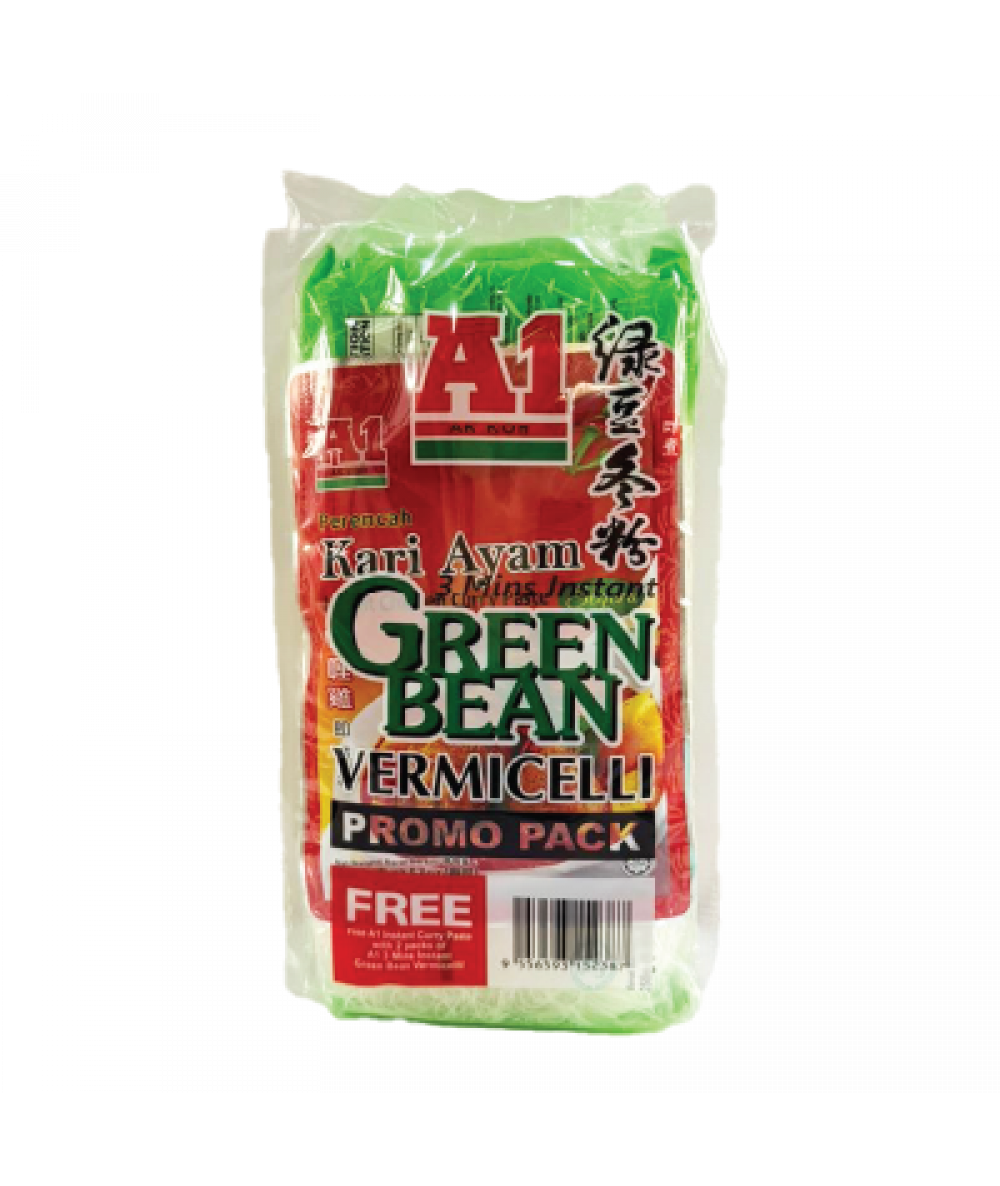 *A1 Green Bean Vermicelli 250g*2+curry 100g