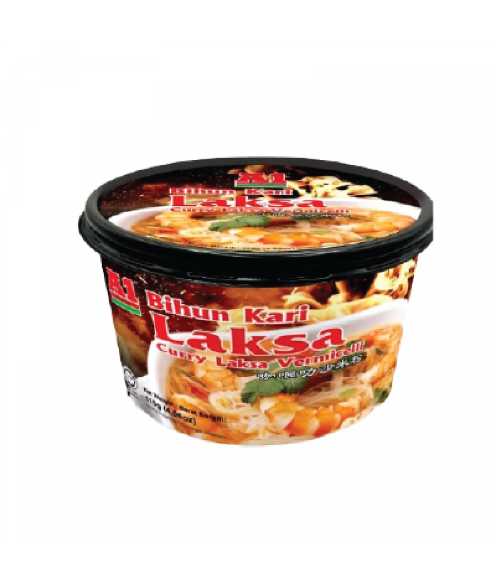 *A1 Curry Laksa Vermicelli Bowl 140g