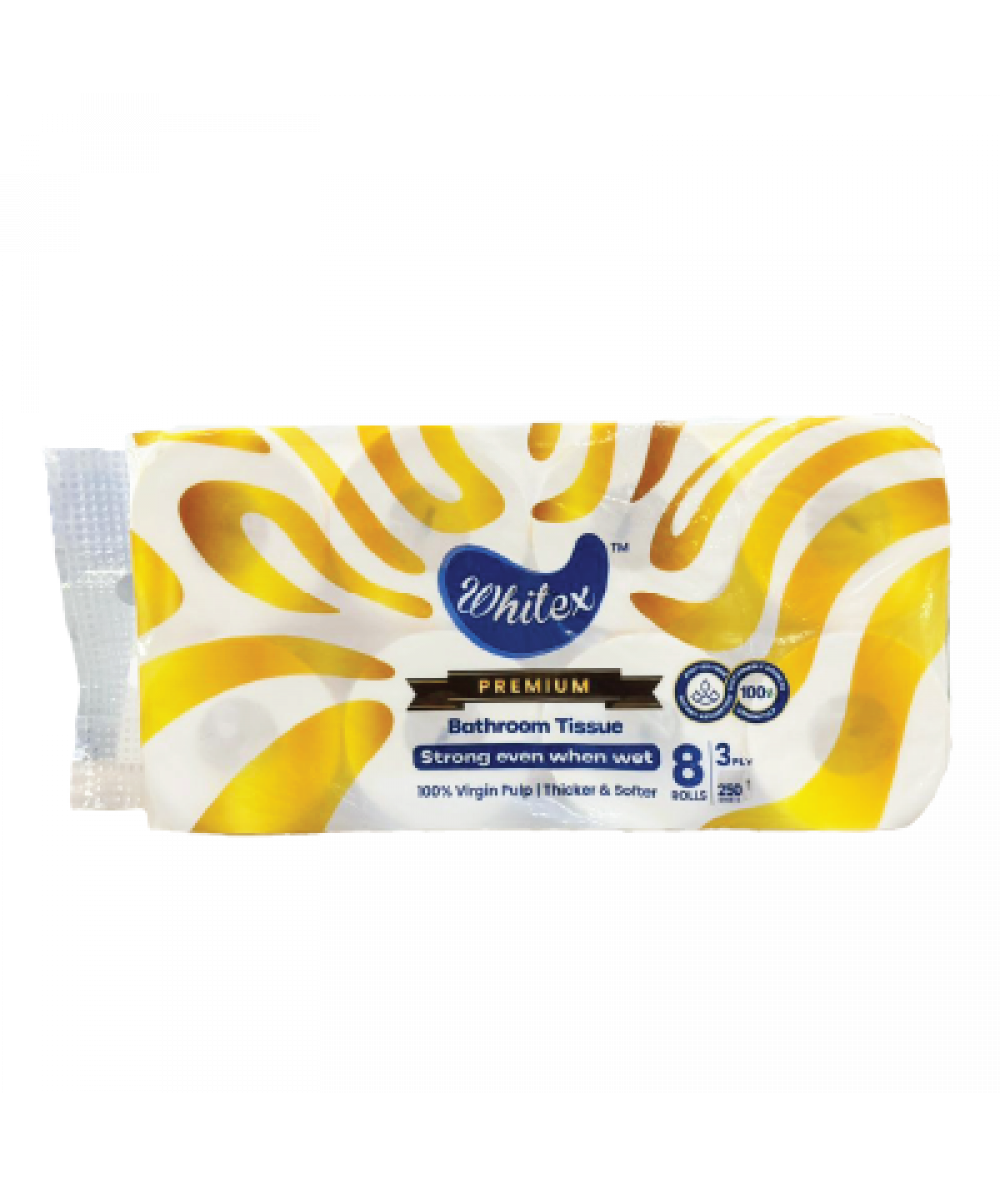Whitex Premium Bathroom Tissue 8s 
