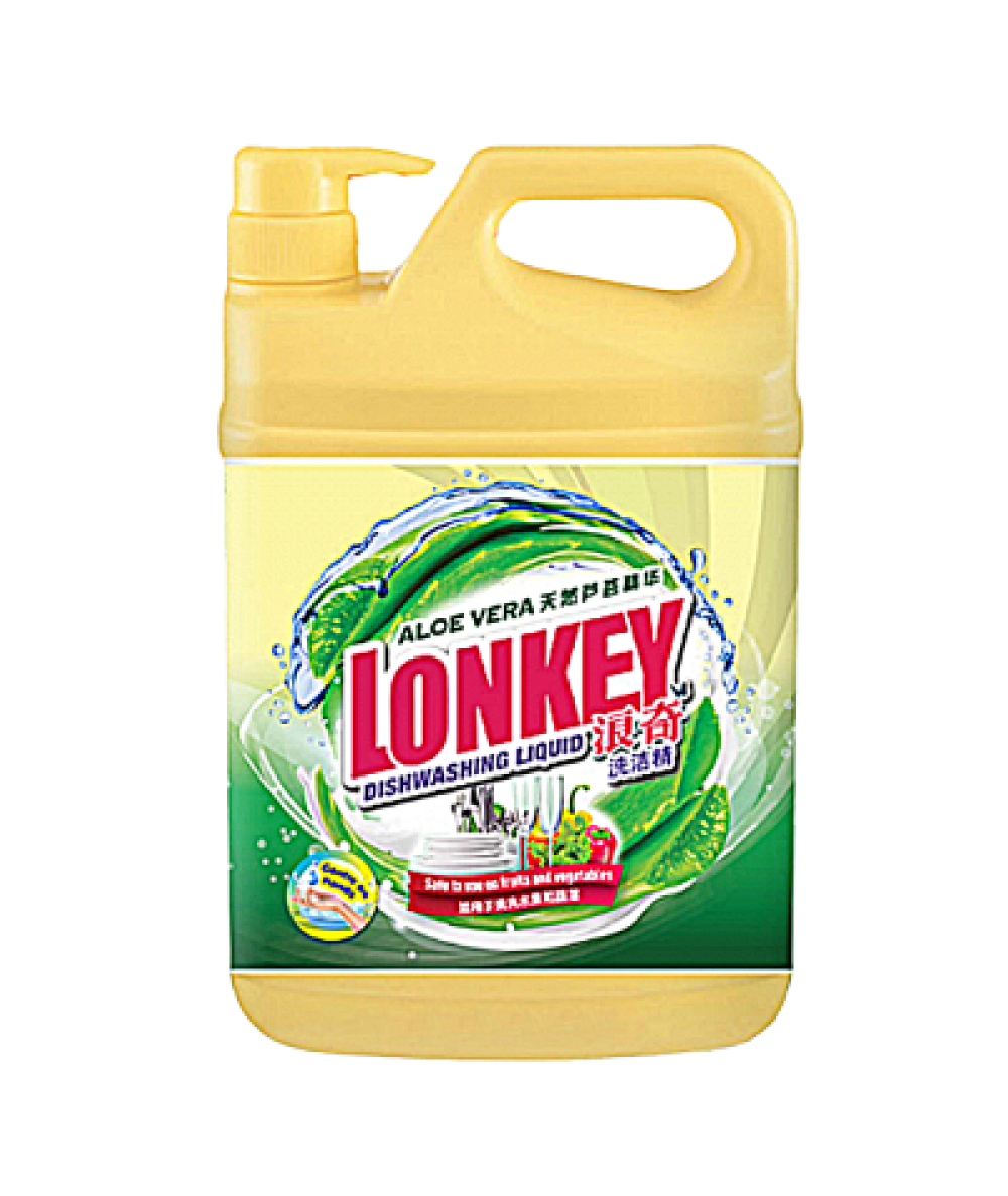 *Lonkey Dishwashing Liquid-Aloe Vera 1.8kg