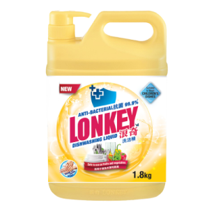*Lonkey Dishwashing Liquid-Anti-Bacterial 1.8kg