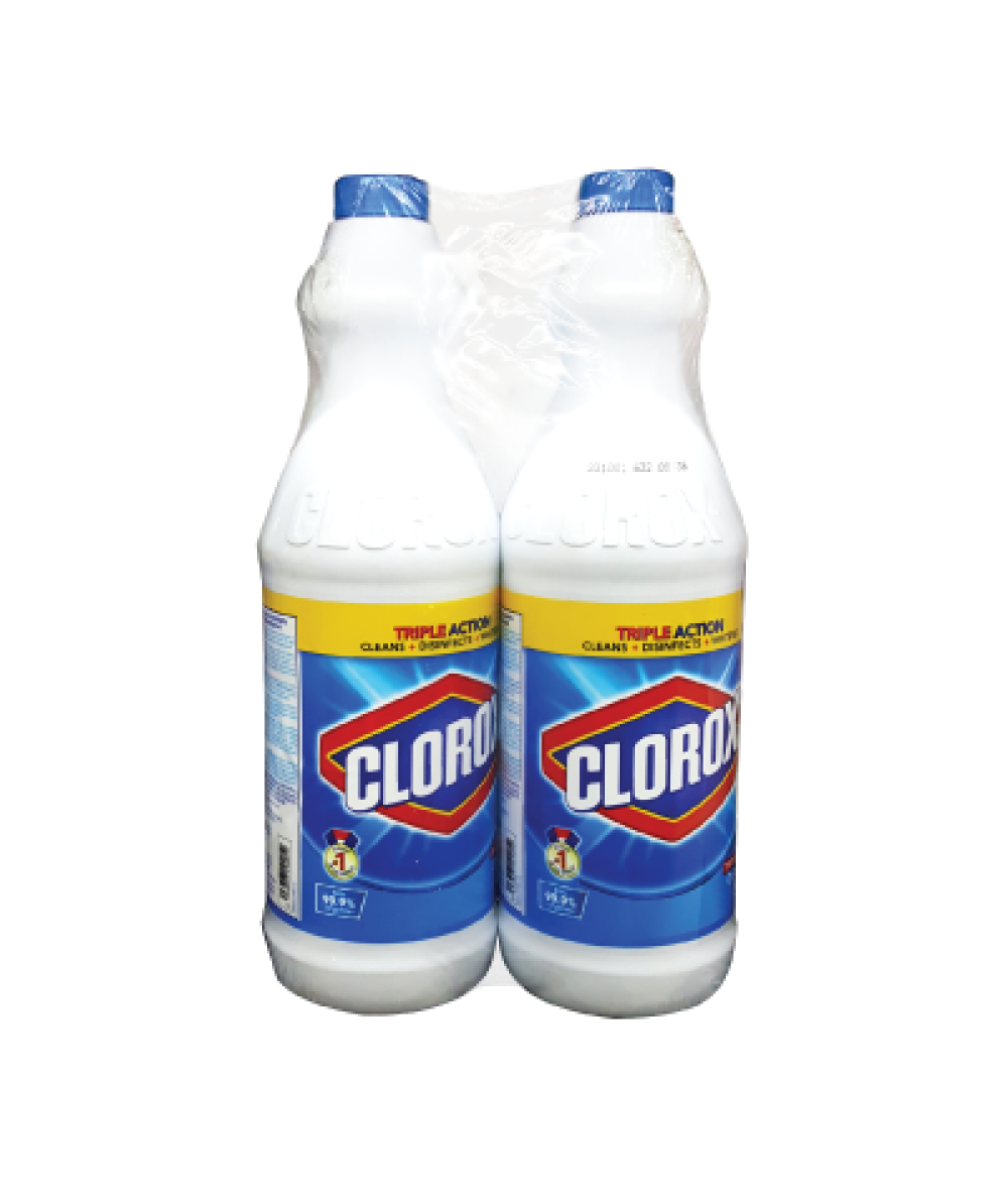 Clorox Bleach Original 1L*2s