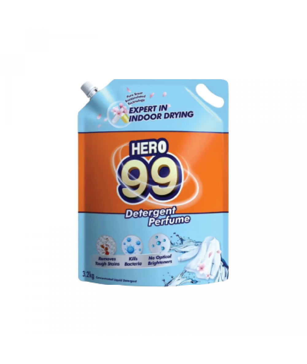 *Hero 99 Liq Detergent Indoor Drying Refill 3.2kg 