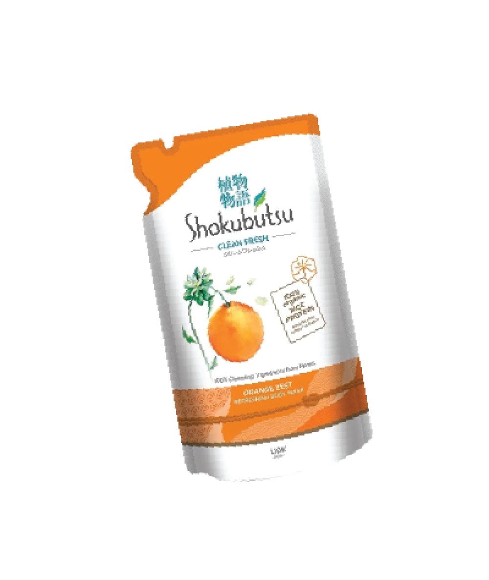 *Shokubutsu Clean Fresh Orange Zest Flv RF850g