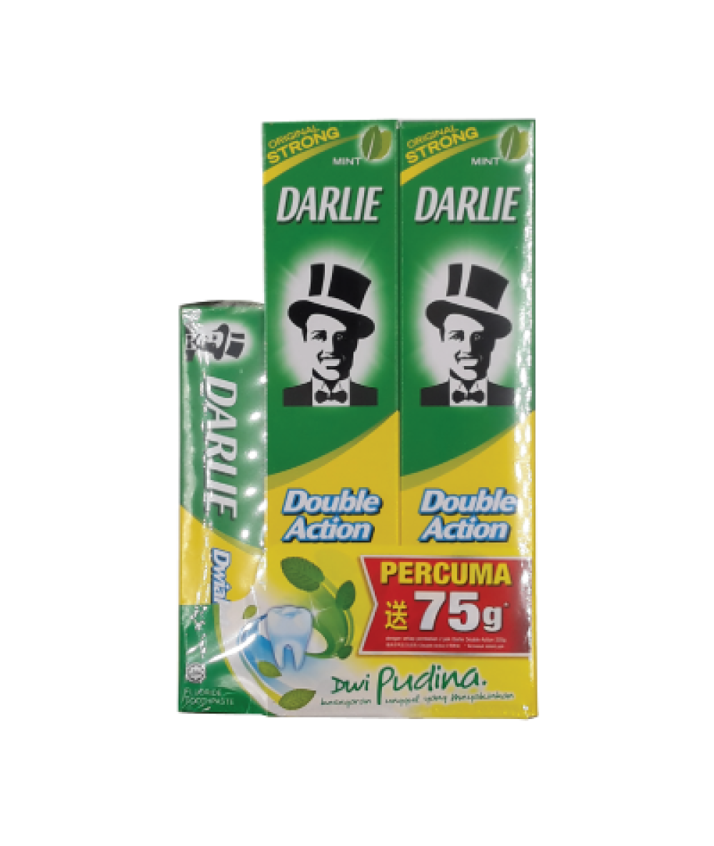 Darlie Double Action 225g*2s FOC 75g