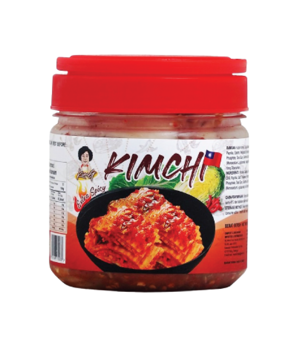 *Kim G Extra Spicy Fermented Kimchi 550g (Red)