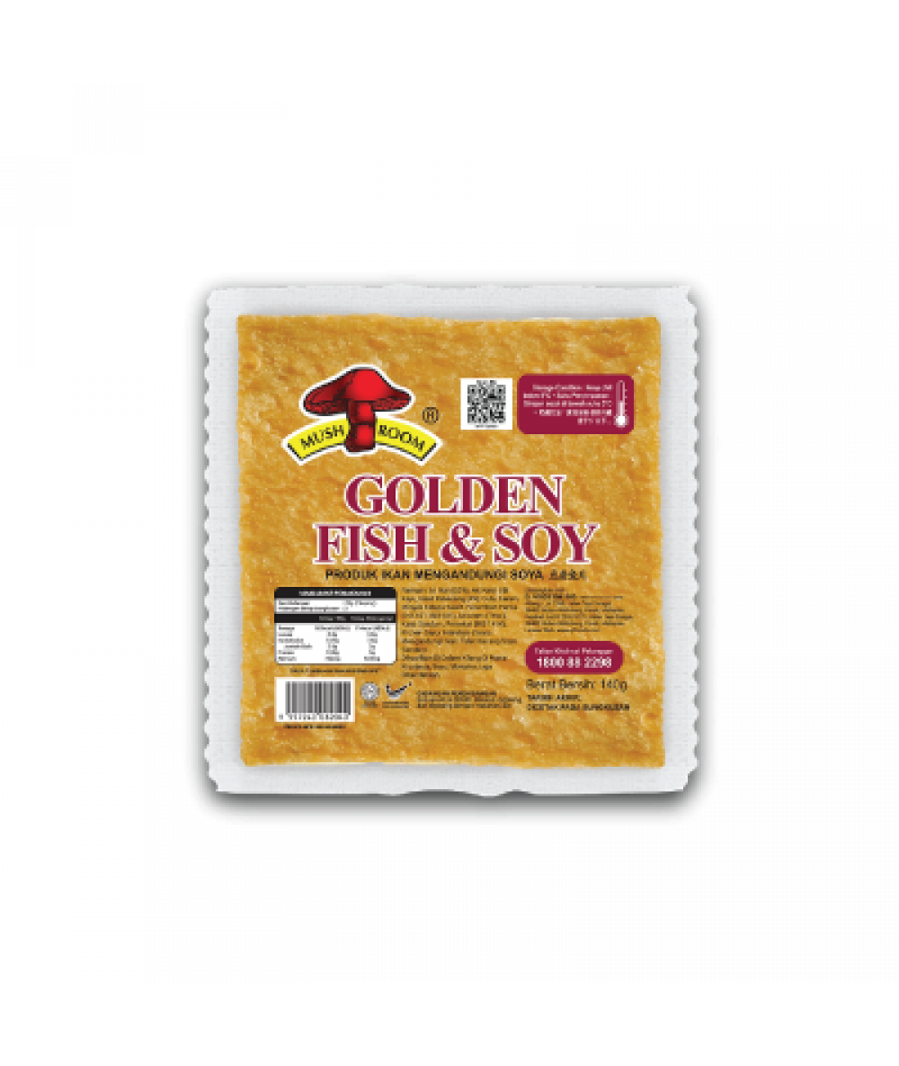 *Mushroom Golden Fish & Soy 140g (Vacuum)