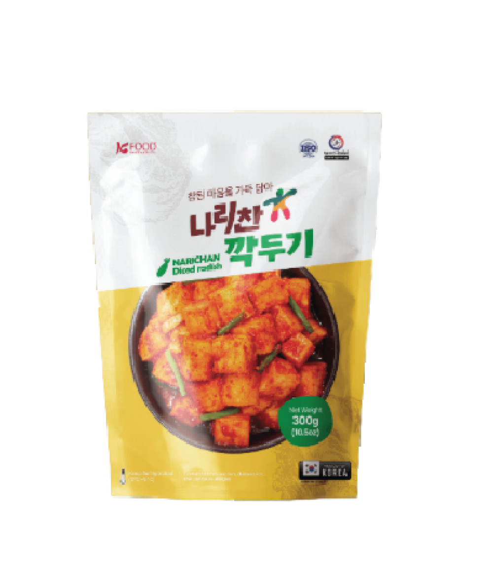 *Narichan Jin Diced Radish Kimchi 300g