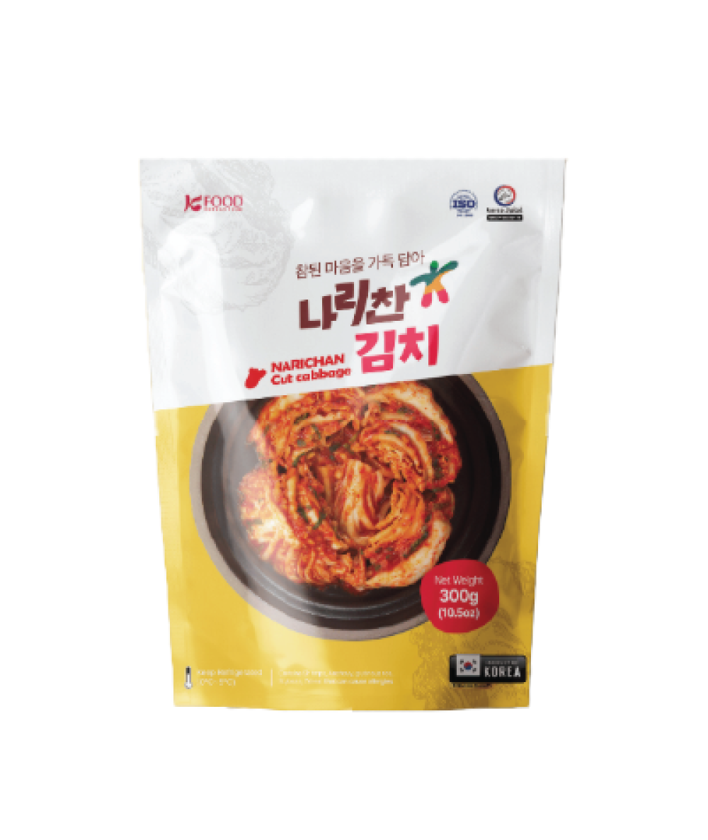 *Narichan Jin Cut Cabbage Kimchi 300g