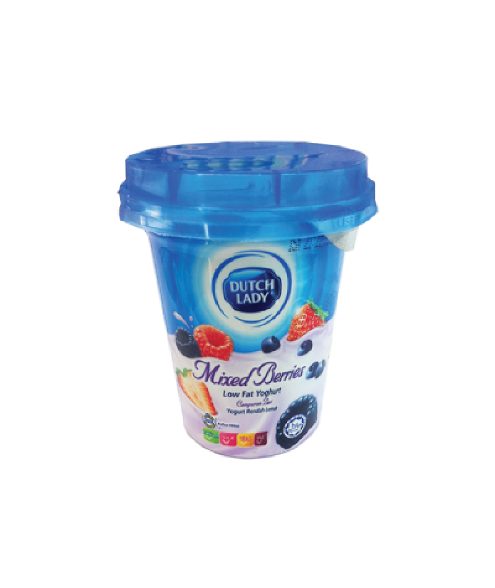DL Low Fat Yogurt Mixed Berries 140g