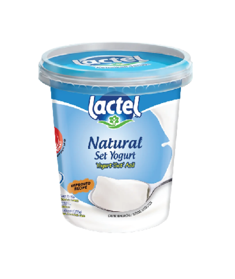 Lactel Natural Set Yogurt 470g