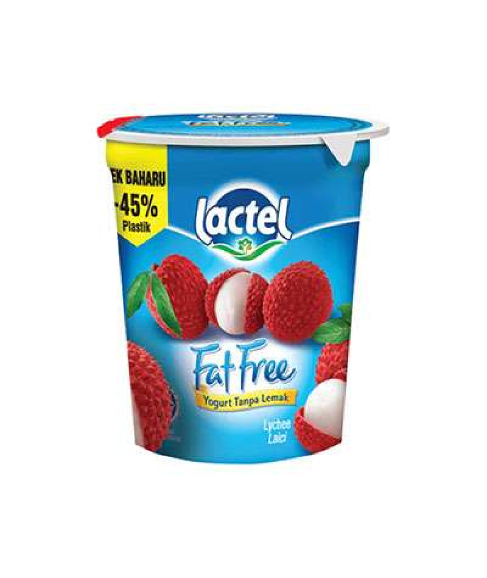 Nestle Lactel Yogurt Fat Free Lychee 130g