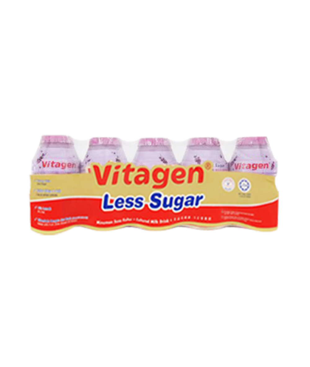 Vitagen Less Sugar Grape 125ml*5's