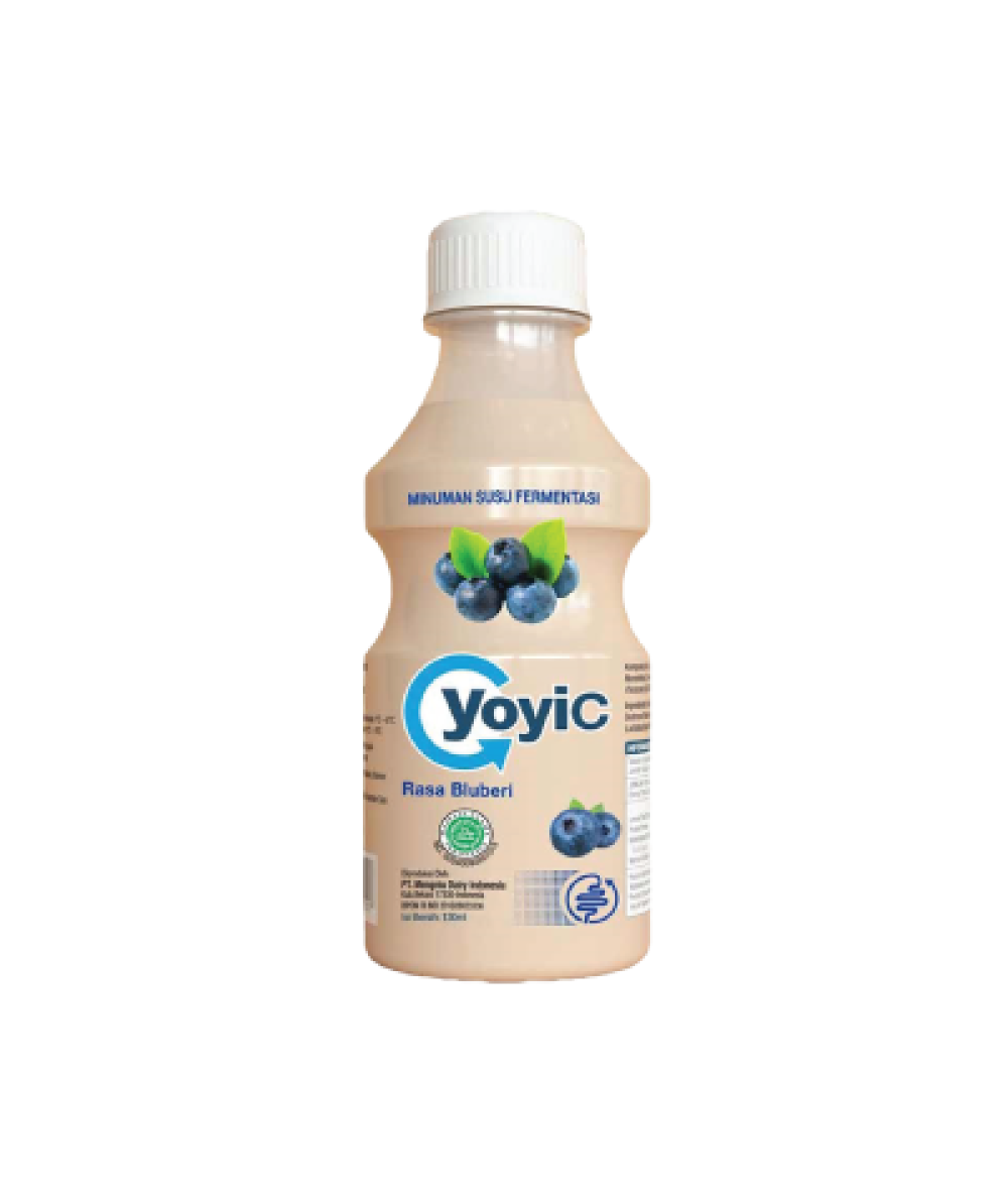 *YoyiC Fermented Milk Drink 130ml - BlueBerry