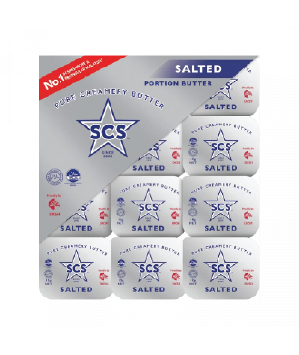*SCS Salted Portion Butter 12's