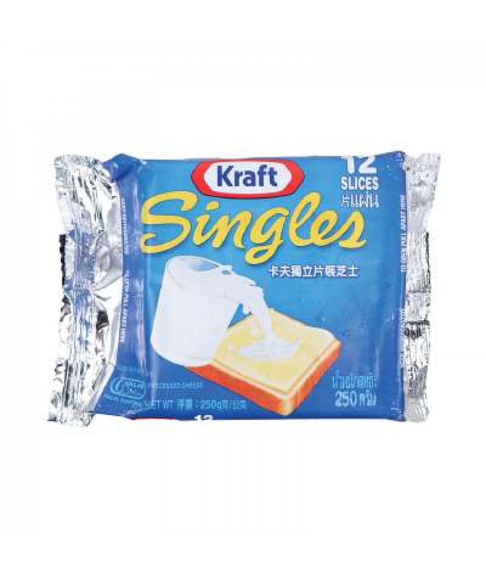 *Kraft Singles 12's 250g