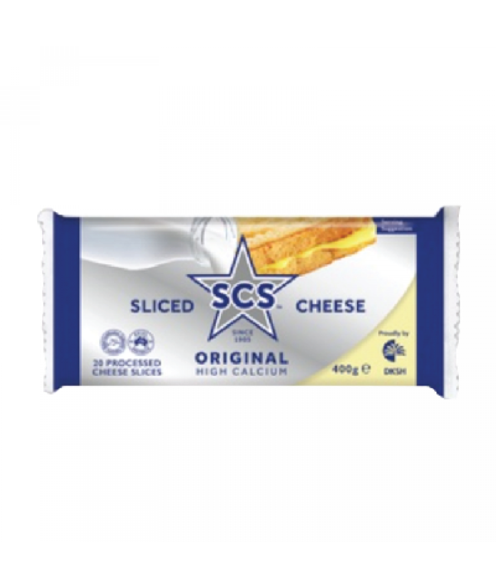 *SCS Slice Cheese 20's 400g