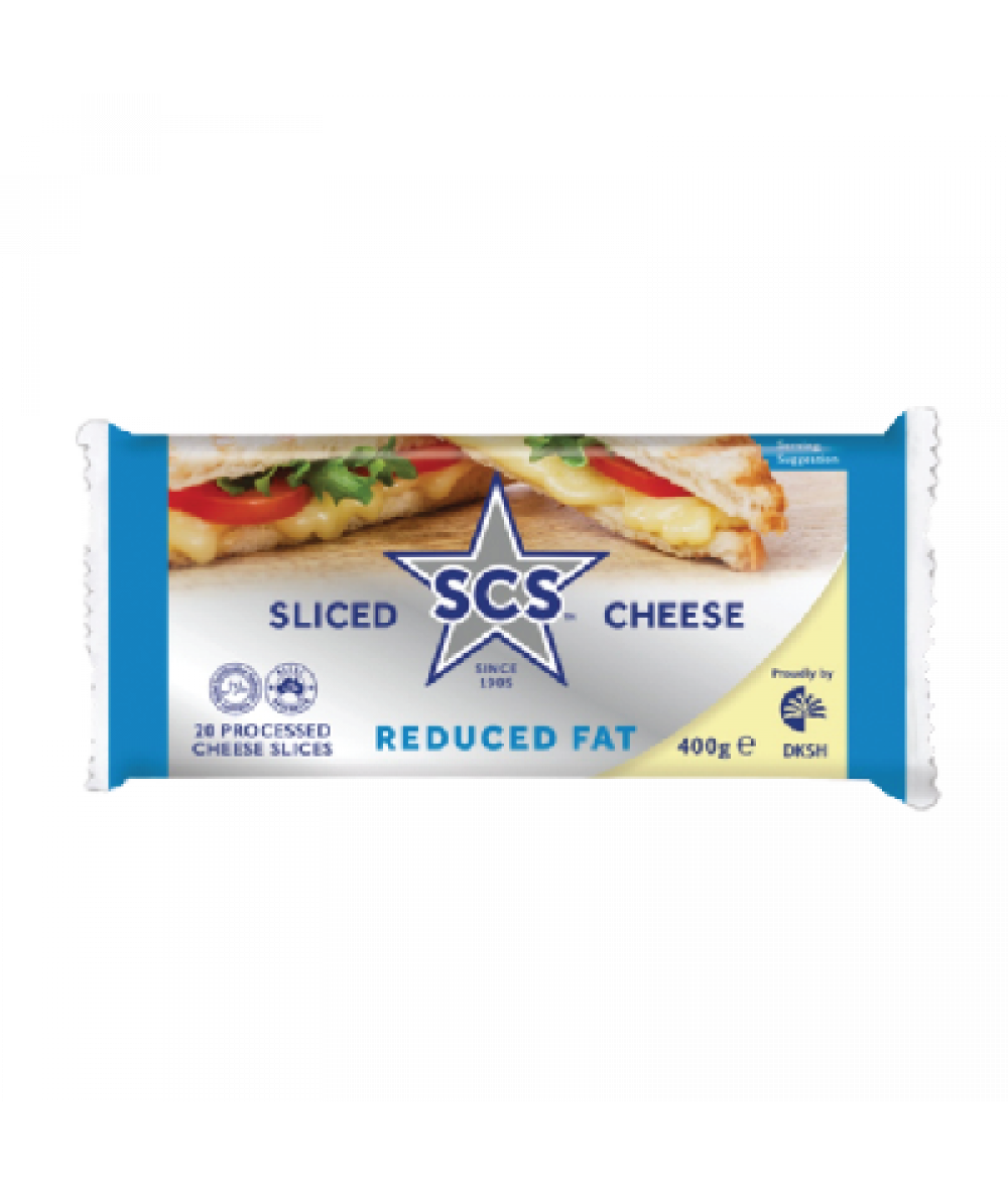 *SCS Slice Cheese Reduced Fat 20's 400g