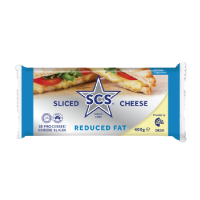 *SCS Slice Cheese Reduced Fat 20's 400g