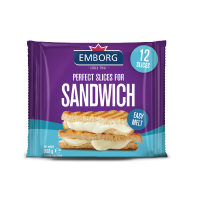 *Emborg Perfect Slices Sandwich 12's 200g